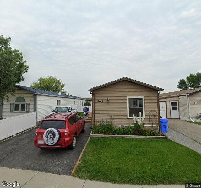Street view of 307 Erin Woods Green SE, Calgary