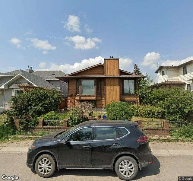 Street view of 15 Castlebrook Rise NE, Calgary