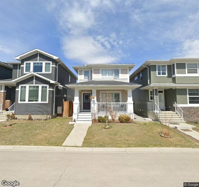 Street view of 46 Redstone Road NE, Calgary
