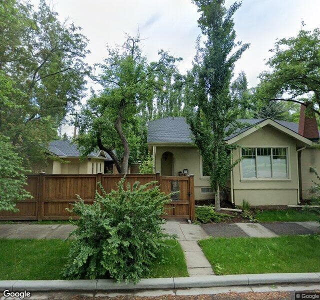 Street view of 203 Roxboro Road SW, Calgary