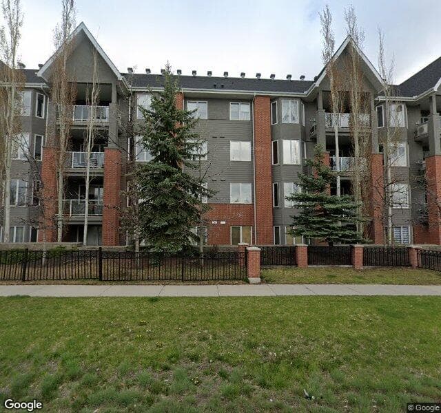 Street view of 431-15 Everstone Drive SW, Calgary