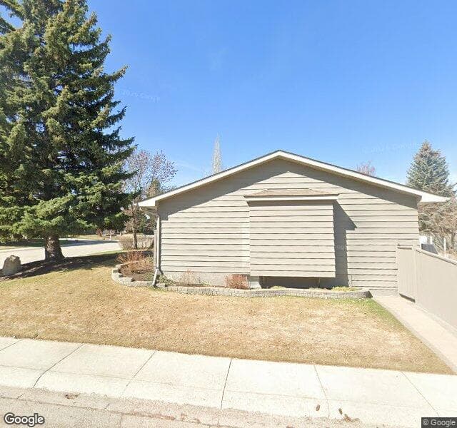 Street view of 107 Parkside Place SE, Calgary