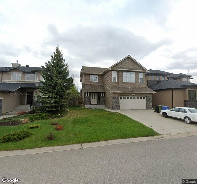 Street view of 37 Evergreen Row SW, Calgary
