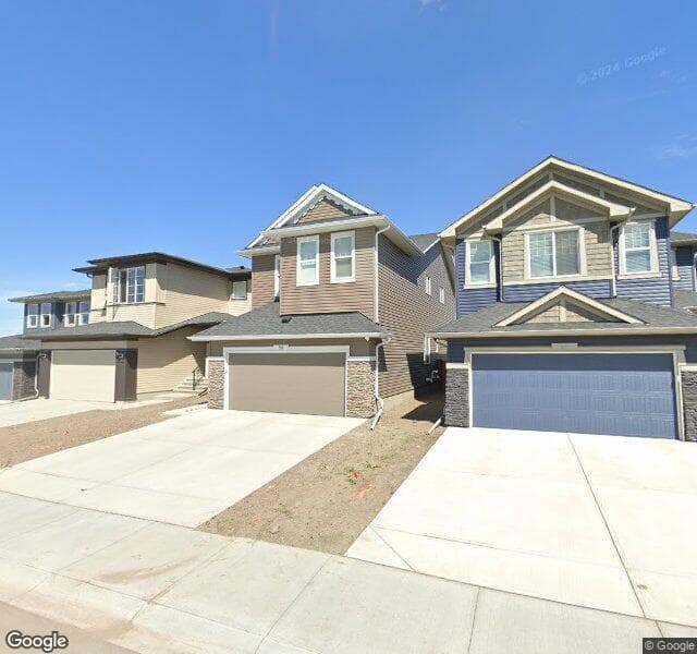 Street view of 58 Evansfield Green NW, Calgary