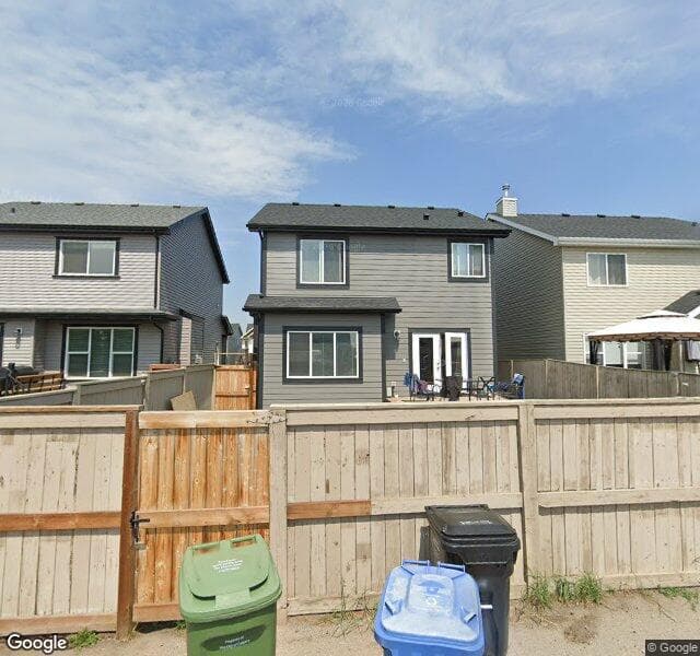 Street view of 1027 Copperfield Boulevard SE, Calgary