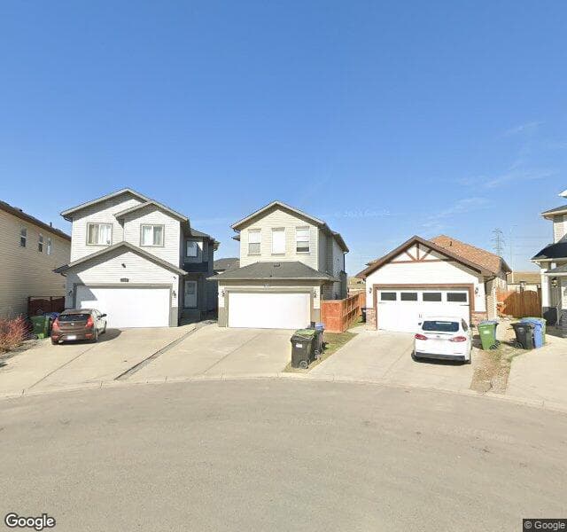 Street view of 212 Covecreek Court NE, Calgary