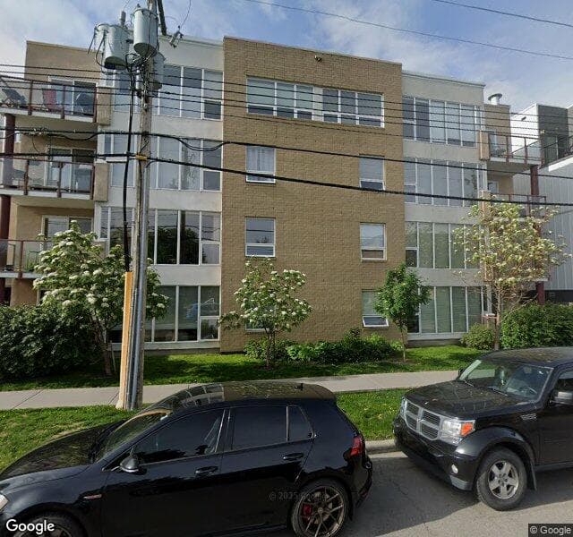 Street view of 406-603 7 Avenue NE, Calgary