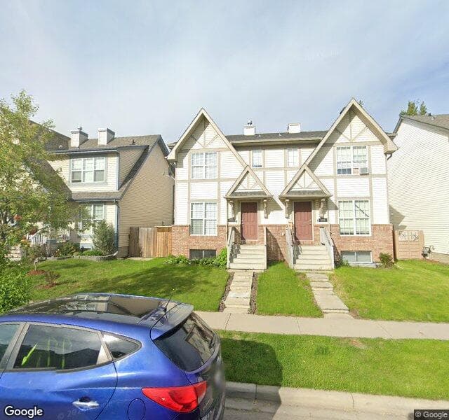 Street view of 232 Elgin Meadows Gardens SE, Calgary