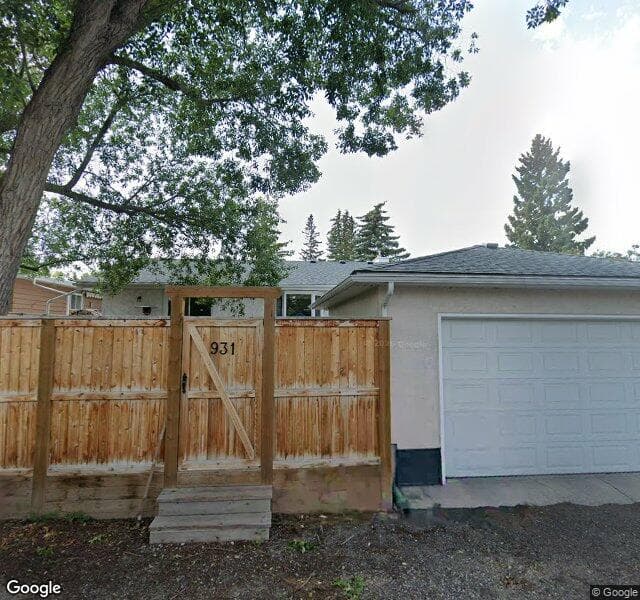 Street view of 931 Canford Crescent SW, Calgary