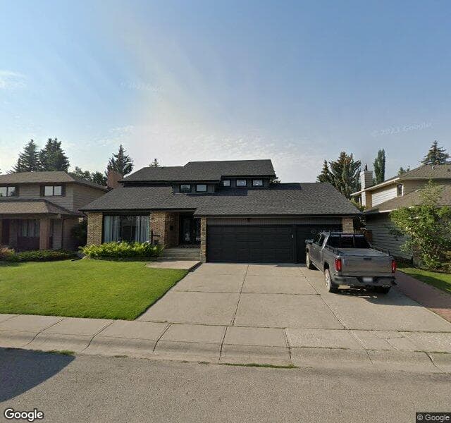 Street view of 387 Canterville Drive SW, Calgary