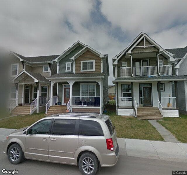 Street view of 222 Auburn Crest Green SE, Calgary