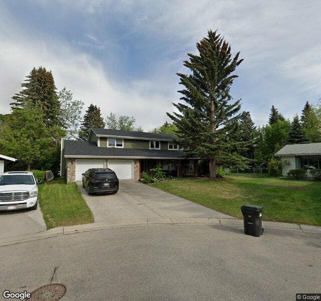 Street view of 18 Varbow Place NW, Calgary
