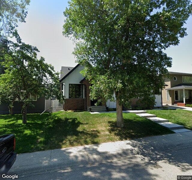 Street view of 2707 Lougheed Drive SW, Calgary