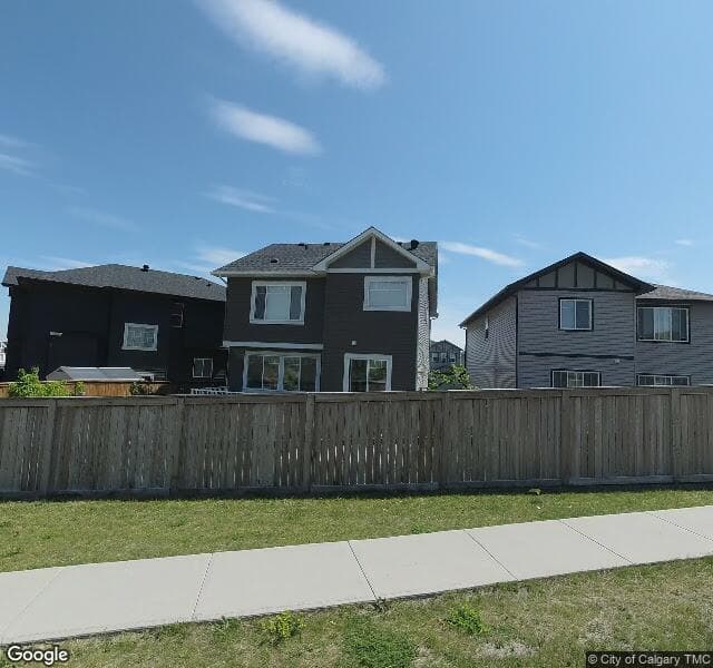 Street view of 95 Sherview Grove NW, Calgary