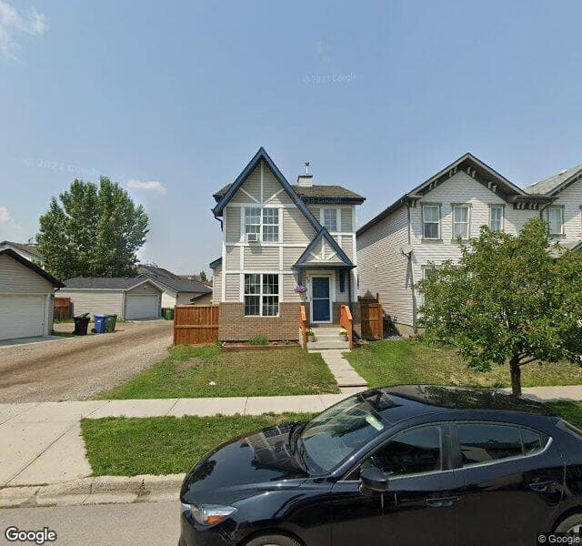 Street view of 95 Elgin Meadows View SE, Calgary