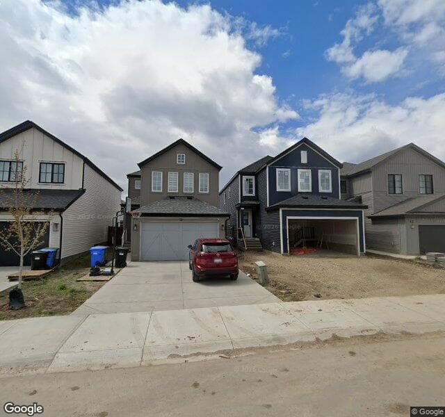 Street view of 47 Heirloom Drive SE, Calgary