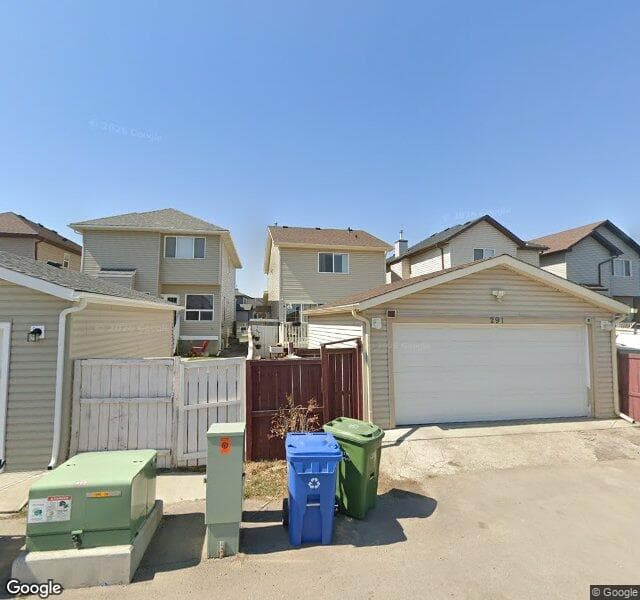 Street view of 291 Saddlebrook Way NE, Calgary