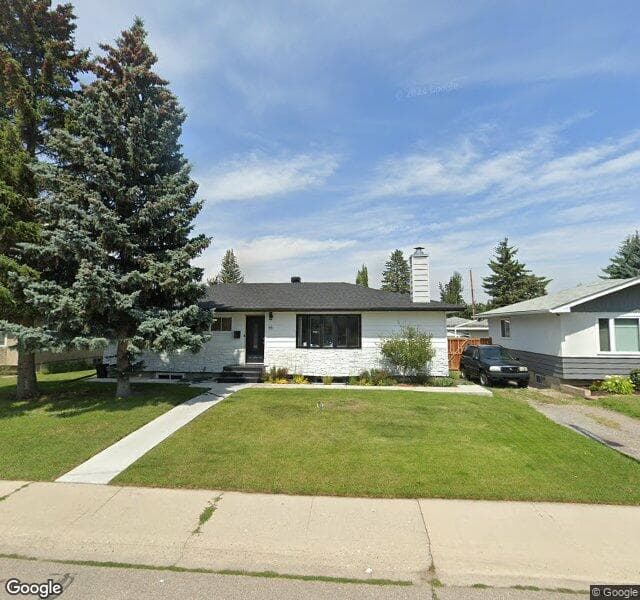 Street view of 91 Hillary Crescent SW, Calgary