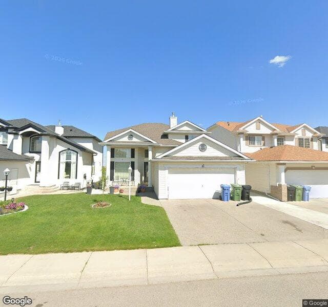 Street view of 81 Coral Springs Park NE, Calgary