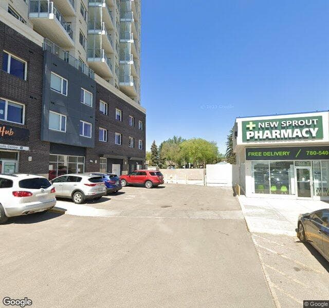Street view of 801-13317 115 Avenue NW, Edmonton