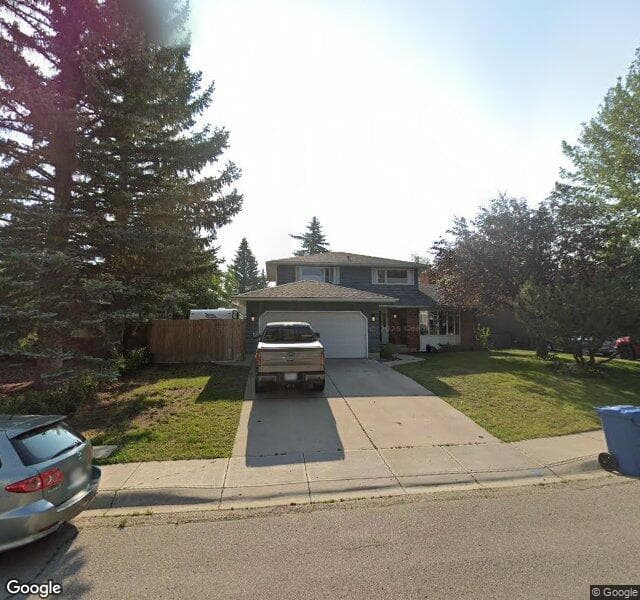 Street view of 116 Canova Place SW, Calgary