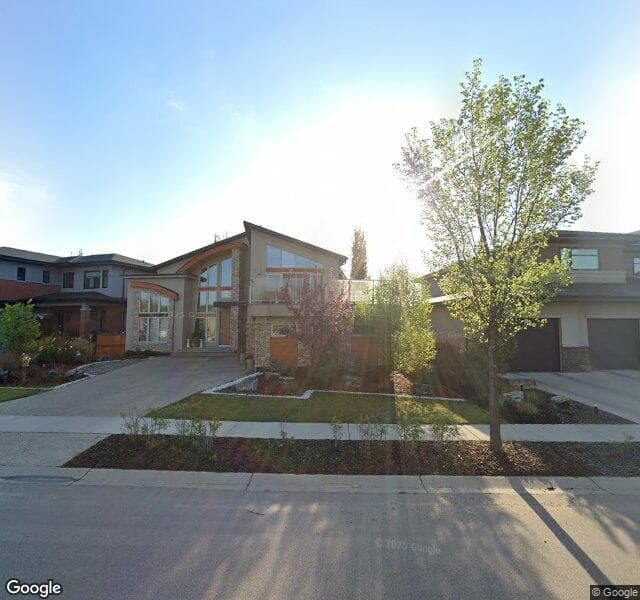 Street view of 7327 May Common NW, Edmonton