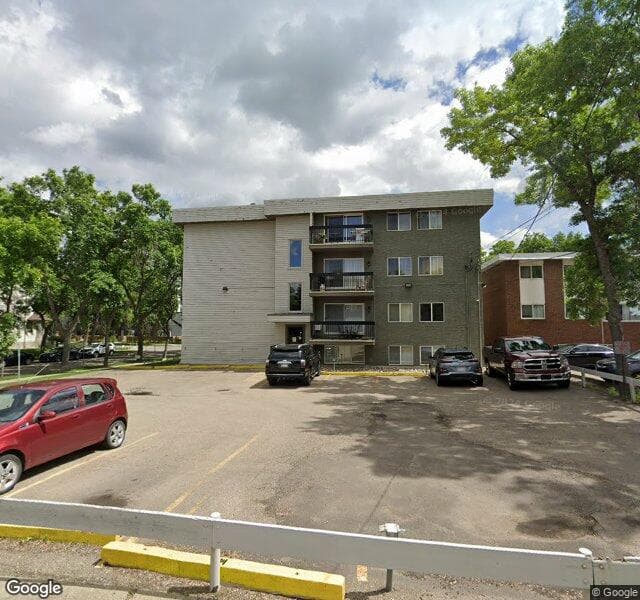 Street view of 402-11303 103 Avenue NW, Edmonton