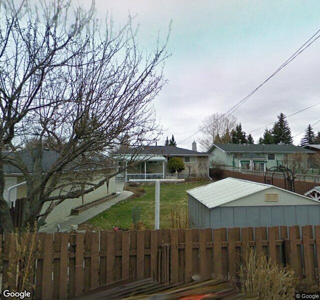 Street view of 4823 Montana Drive NW, Calgary