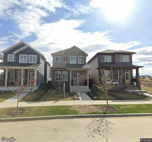 Street view of 4511 Kinsella Link SW, Edmonton