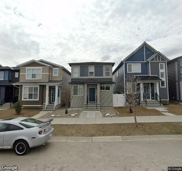 Street view of 755 Livingston Way NE, Calgary