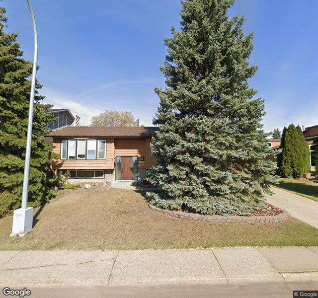 Street view of 14108 20 Street NW, Edmonton