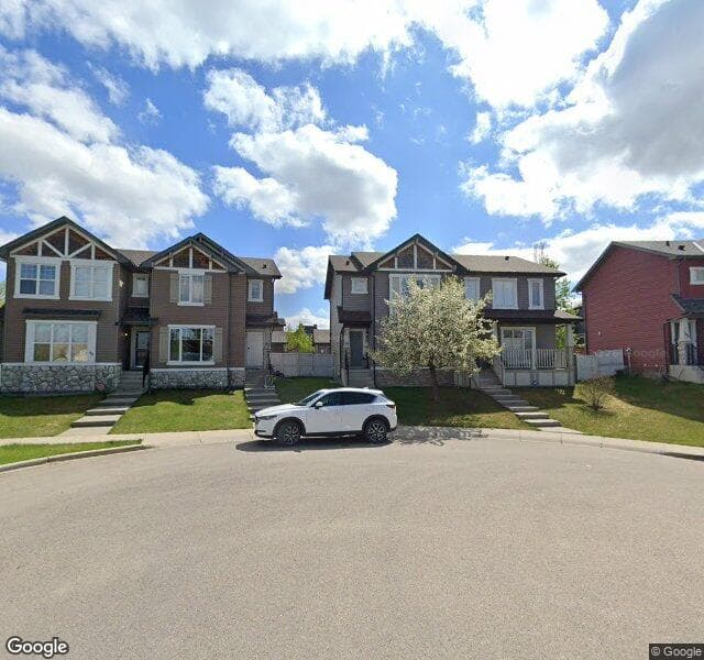 Street view of 63 Eversyde Heath SW, Calgary