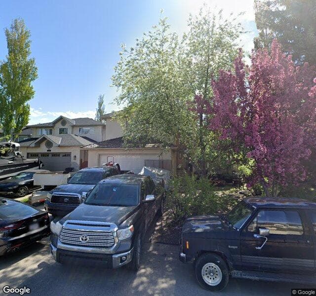 Street view of 136 Mount Cascade Place SE, Calgary
