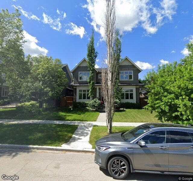 Street view of 341 Scarboro Avenue SW, Calgary