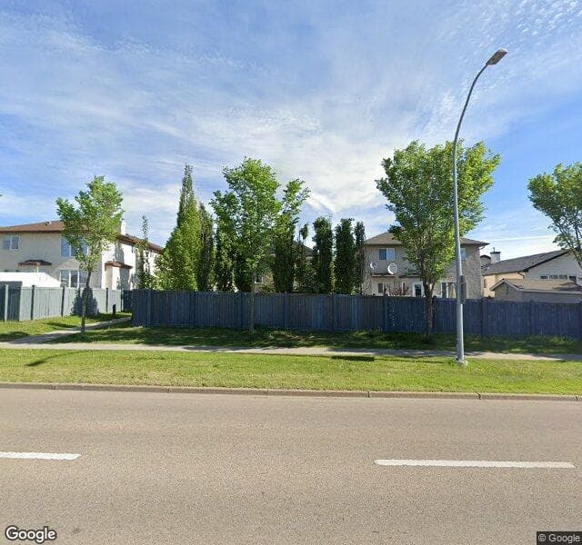 Street view of 4823 154 Avenue NW, Edmonton