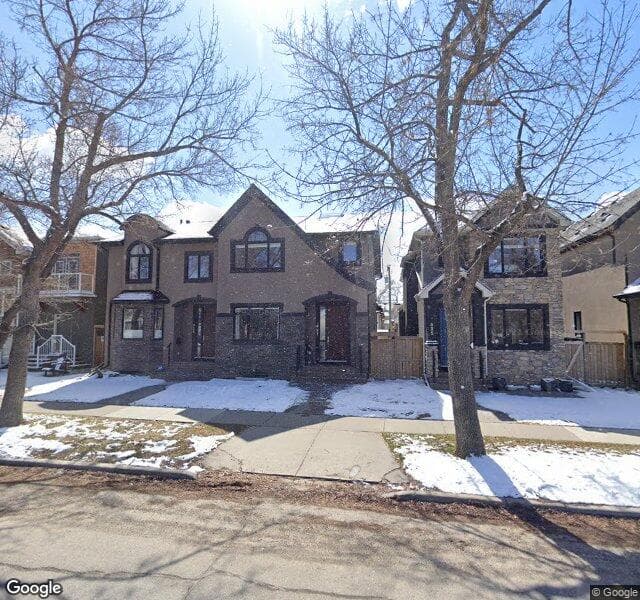 Street view of 427 12 Avenue NE, Calgary
