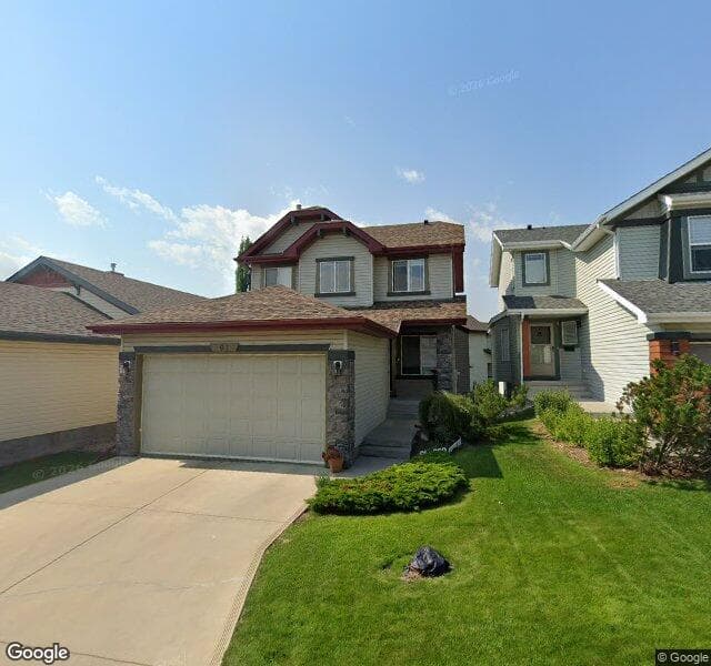 Street view of 91 Spring Village Lane SW, Calgary
