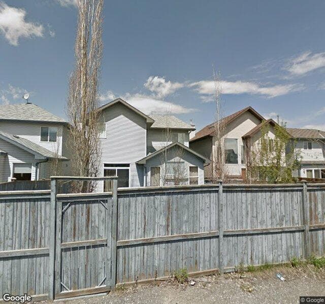 Street view of 35 New Brighton Manor SE, Calgary