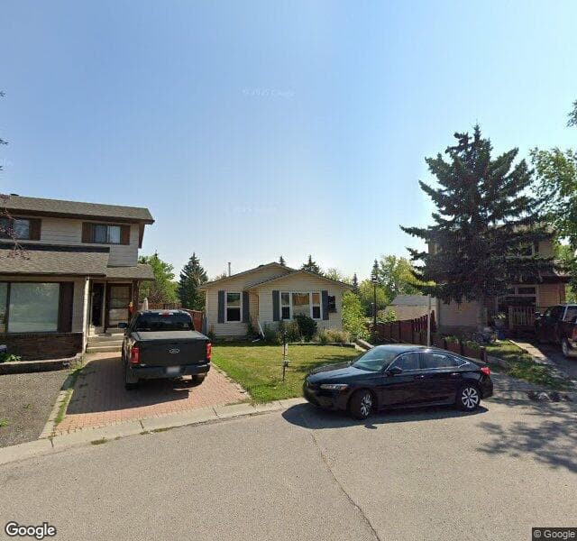 Street view of 360 Shawcliffe Circle SW, Calgary