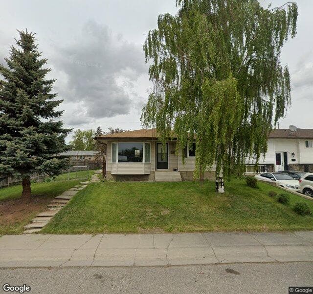 Street view of 303 Madeira Close NE, Calgary