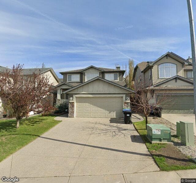Street view of 42 Hidden Creek Heights NW, Calgary