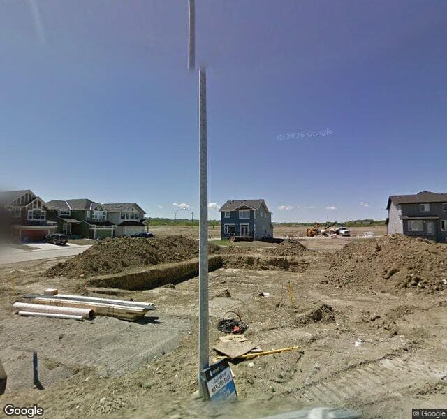 Street view of 48 Silverado Bank Court SW, Calgary