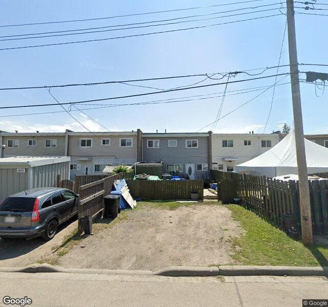 Street view of 405 Goddard Avenue NE, Calgary