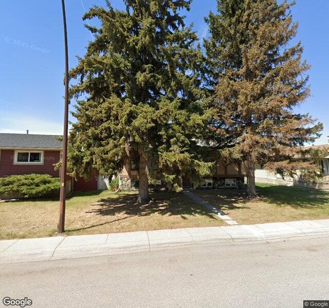 Street view of 427 Queensland Road SE, Calgary