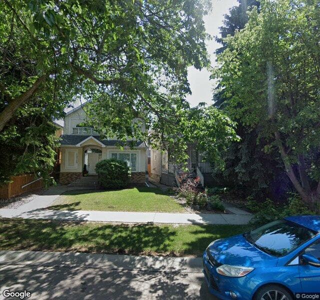 Street view of 10733 University Avenue NW, Edmonton