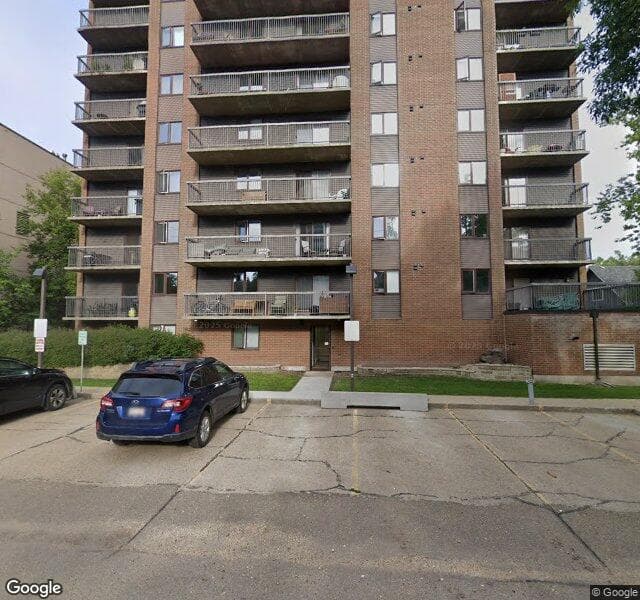 Street view of 603-9929 113 Street NW, Edmonton