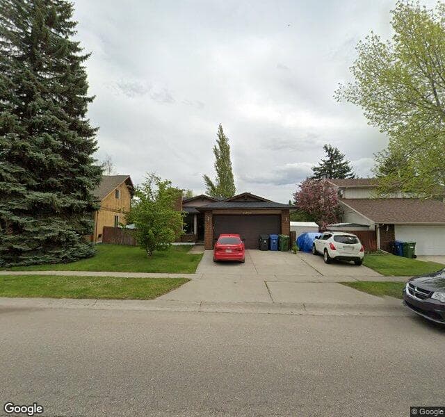 Street view of 14832 Deer Run Drive SE, Calgary