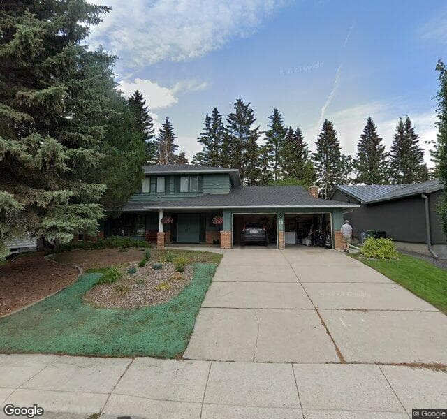 Street view of 68 Bay View Drive SW, Calgary