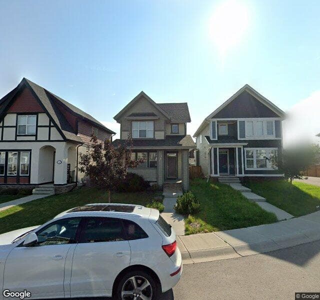 Street view of 286 Mahogany Heights SE, Calgary