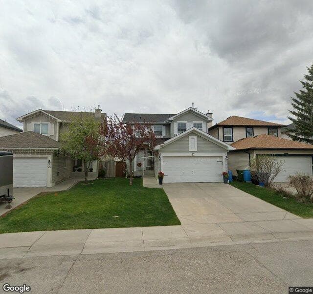 Street view of 77 Rocky Ridge Heath NW, Calgary